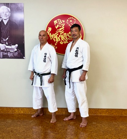 Kanazawa Nobuaki Kancho and Goran Glucina Shihan